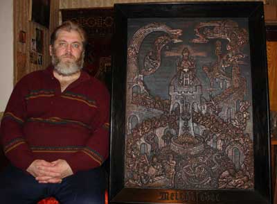 известный воронежский художник Александр Муханов